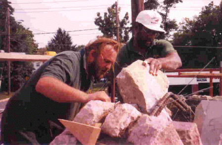 Building Tinner Hill Monument